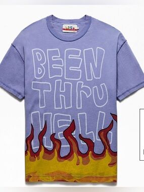 back 2 school special Been Thru Hell T-Shirt Size Large PAC SUN